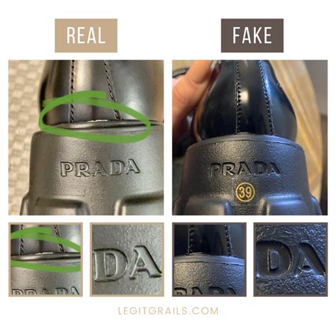 prada shoes spotting fakes